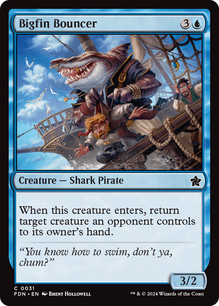 Bigfin Bouncer [Foundations] | Good Games Cannington
