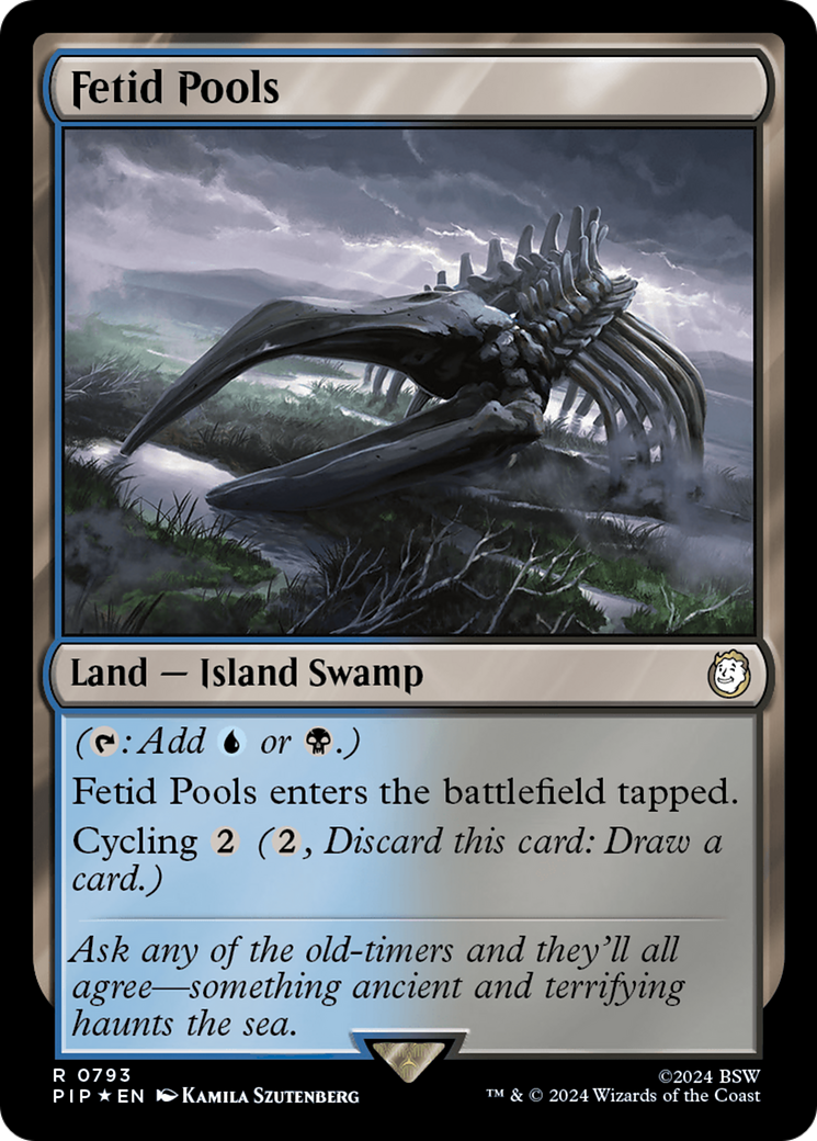 Fetid Pools (Surge Foil) [Fallout] | Good Games Cannington