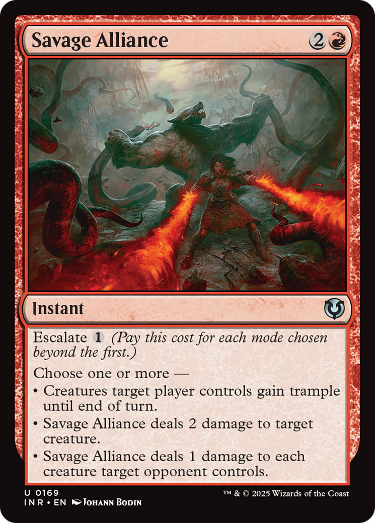 Savage Alliance [Innistrad Remastered] | Good Games Cannington