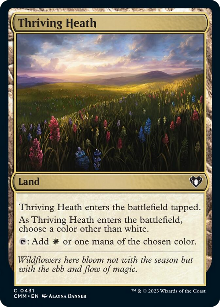 Thriving Heath [Commander Masters] | Good Games Cannington