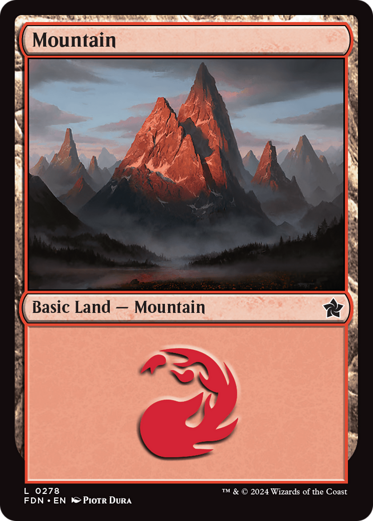 Mountain (0278) [Foundations] | Good Games Cannington