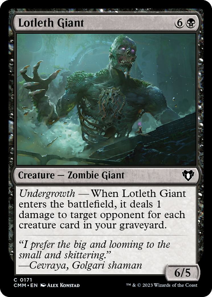 Lotleth Giant [Commander Masters] | Good Games Cannington