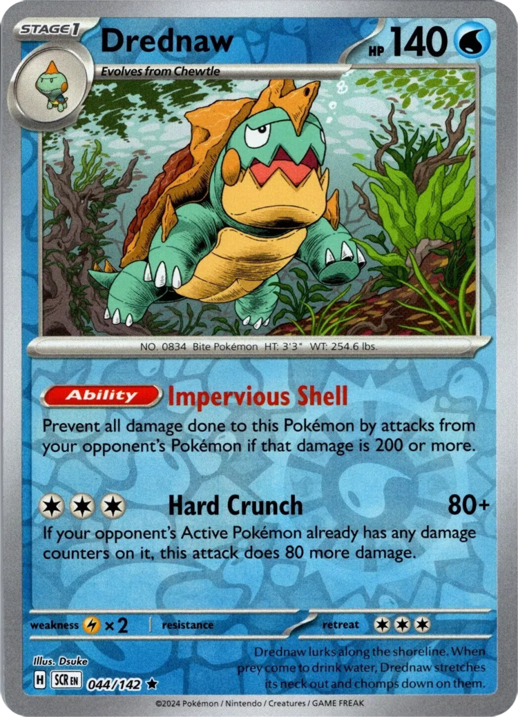 Drednaw (044/142) [Scarlet & Violet: Stellar Crown] | Good Games Cannington