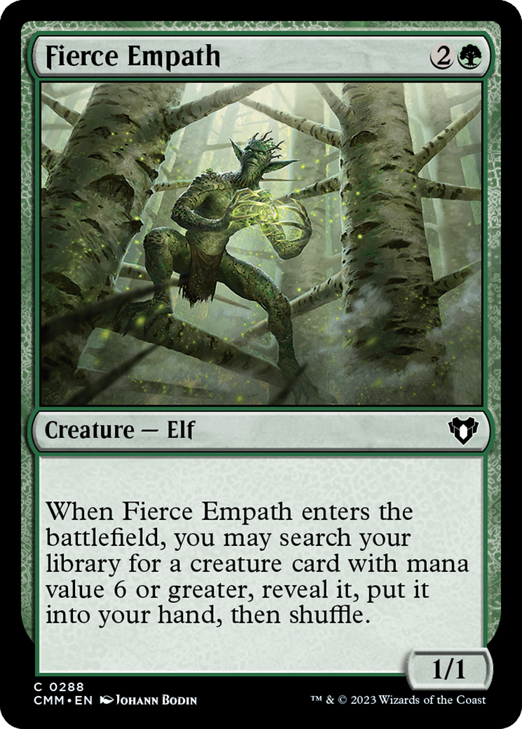 Fierce Empath [Commander Masters] | Good Games Cannington