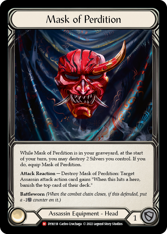 Mask of Perdition [DYN118] (Dynasty) | Good Games Cannington