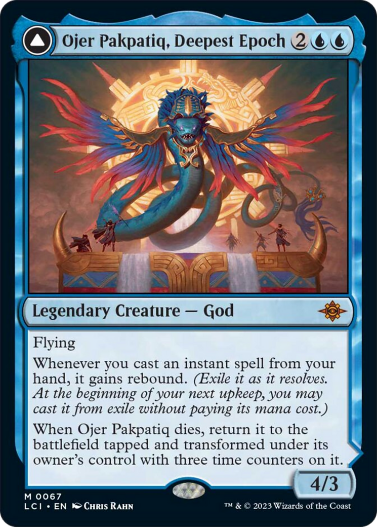 Ojer Pakpatiq, Deepest Epoch // Temple of Cyclical Time [The Lost Caverns of Ixalan] | Good Games Cannington