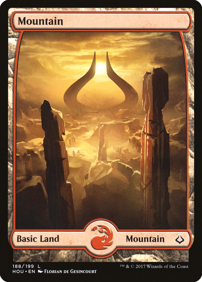 Mountain (188) [Hour of Devastation] | Good Games Cannington