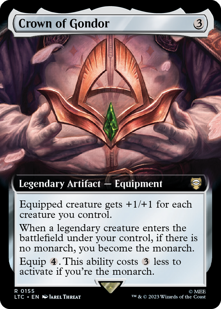 Crown of Gondor (Extended Art) [The Lord of the Rings: Tales of Middle-Earth Commander] | Good Games Cannington