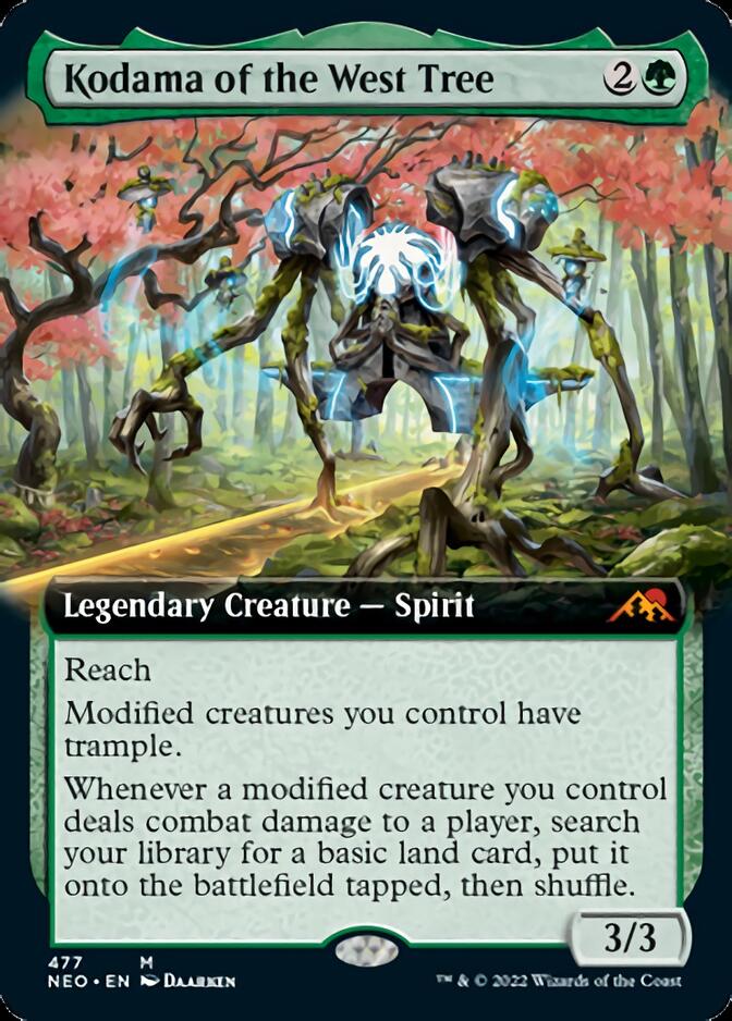 Kodama of the West Tree (Extended Art) [Kamigawa: Neon Dynasty] | Good Games Cannington