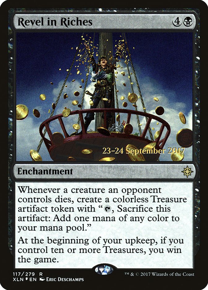 Revel in Riches [Ixalan Prerelease Promos] | Good Games Cannington