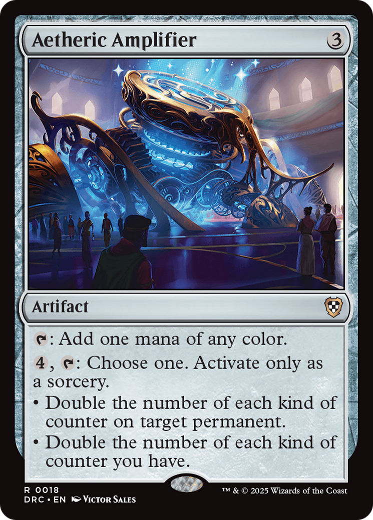 Aetheric Amplifier [Aetherdrift Commander] | Good Games Cannington