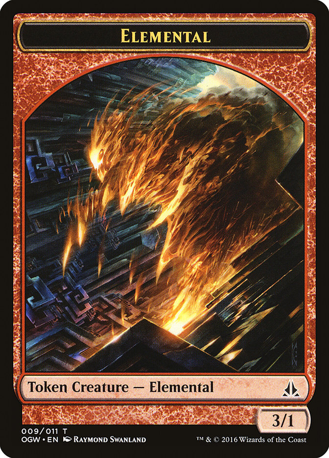 Elemental Token (009/011) [Oath of the Gatewatch Tokens] | Good Games Cannington