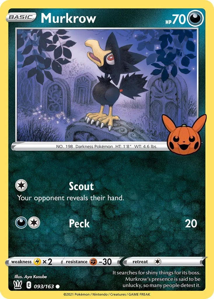 Murkrow (093/163) [Trick or Trade] | Good Games Cannington