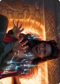 Birgi, God of Storytelling Art Card [Kaldheim Art Series] | Good Games Cannington