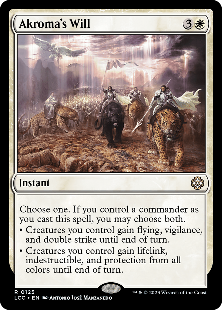 Akroma's Will [The Lost Caverns of Ixalan Commander] | Good Games Cannington