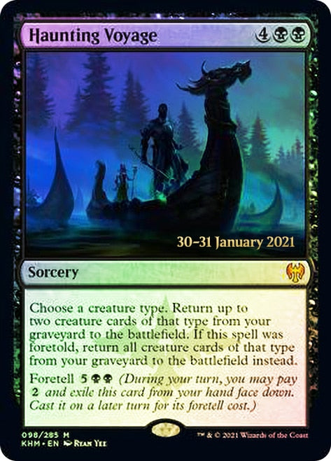 Haunting Voyage [Kaldheim Prerelease Promos] | Good Games Cannington