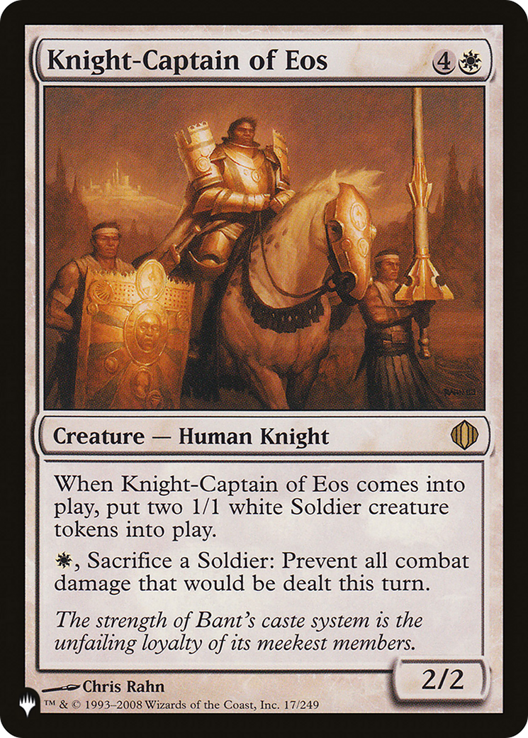 Knight-Captain of Eos [The List] | Good Games Cannington