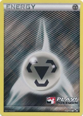 Metal Energy (112/114) (Play Pokemon Promo) [Black & White: Base Set] | Good Games Cannington