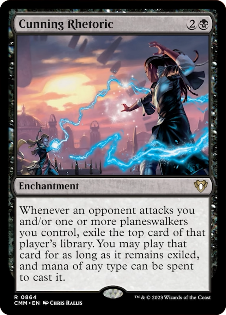 Cunning Rhetoric [Commander Masters] | Good Games Cannington