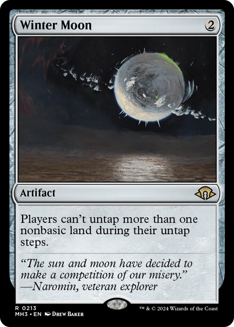 Winter Moon [Modern Horizons 3] | Good Games Cannington