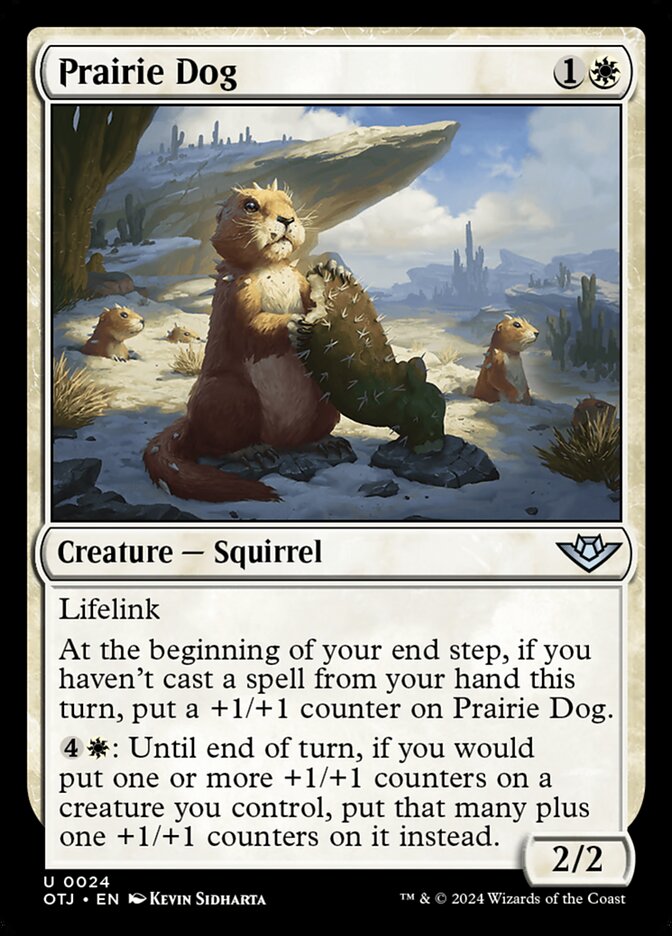 Prairie Dog 24/286 (Outlaws of Thunder Junction)  | Good Games Cannington
