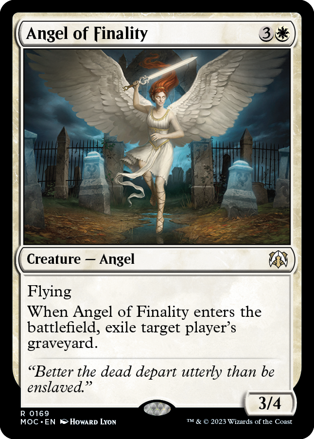 Angel of Finality [March of the Machine Commander] | Good Games Cannington