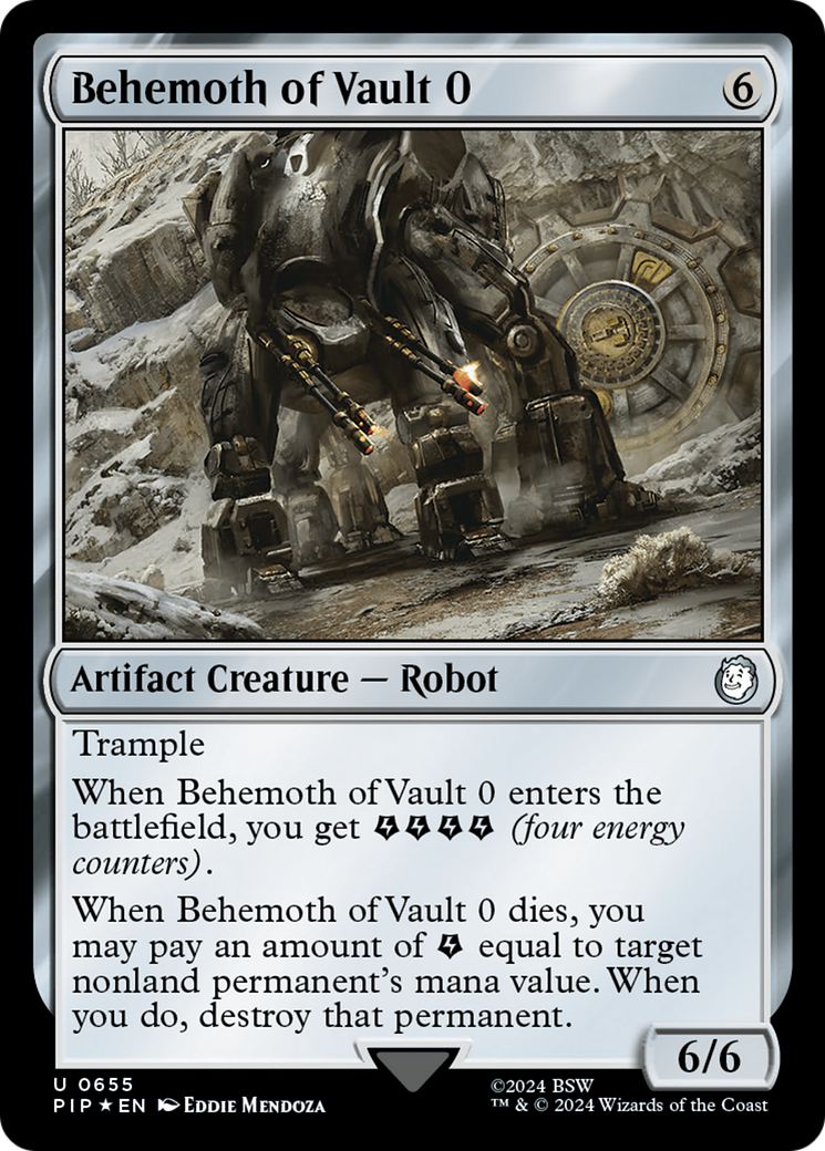 Behemoth of Vault 0 (Surge Foil) [Fallout] | Good Games Cannington