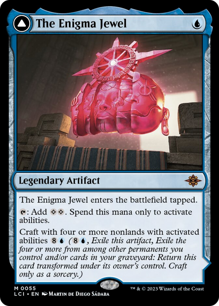 The Enigma Jewel // Locus of Enlightenment [The Lost Caverns of Ixalan] | Good Games Cannington