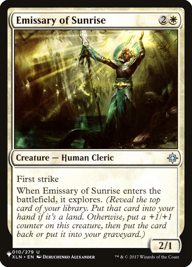 Emissary of Sunrise [The List] | Good Games Cannington