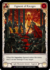 Figment of Ravages // Sekem, Archangel of Ravages (Marvel) [DTD008] (Dusk Till Dawn)  Cold Foil | Good Games Cannington