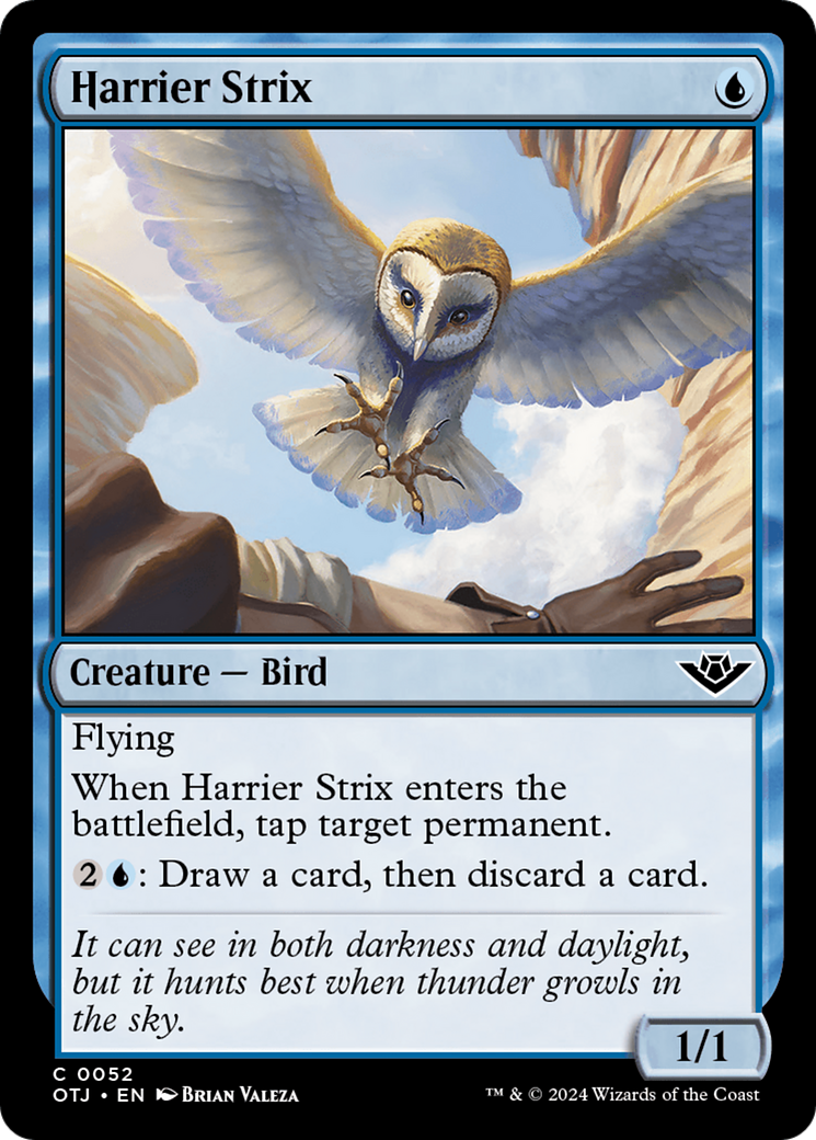 Harrier Strix [Outlaws of Thunder Junction] | Good Games Cannington