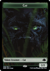 Insect // Cat (008) Double-Sided Token [Dominaria Remastered Tokens] | Good Games Cannington