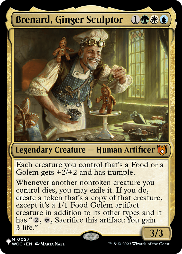 Brenard, Ginger Sculptor (WOC) [The List] | Good Games Cannington