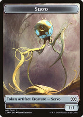 Cat // Servo Double-Sided Token [Double Masters Tokens] | Good Games Cannington