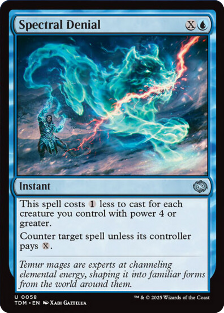 Spectral Denial [Tarkir: Dragonstorm] | Good Games Cannington