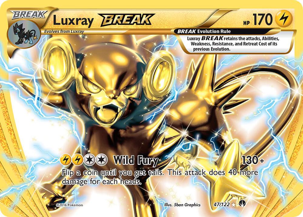 Luxray BREAK (XY - BREAKpoint)  - Holofoil | Good Games Cannington