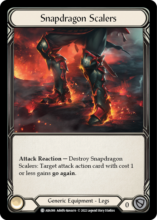 Snapdragon Scalers [ARA006] (Outsiders Arakni Blitz Deck) | Good Games Cannington