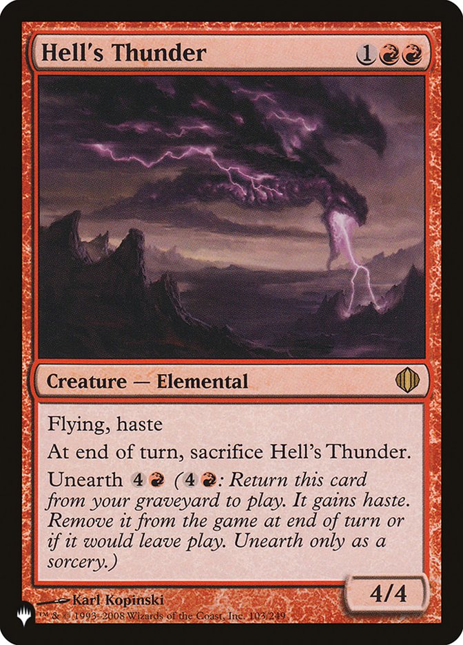 Hell's Thunder [The List] | Good Games Cannington