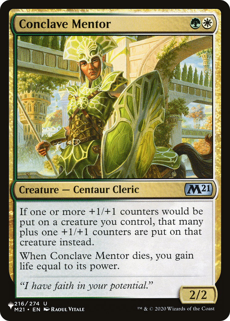 Conclave Mentor [The List] | Good Games Cannington