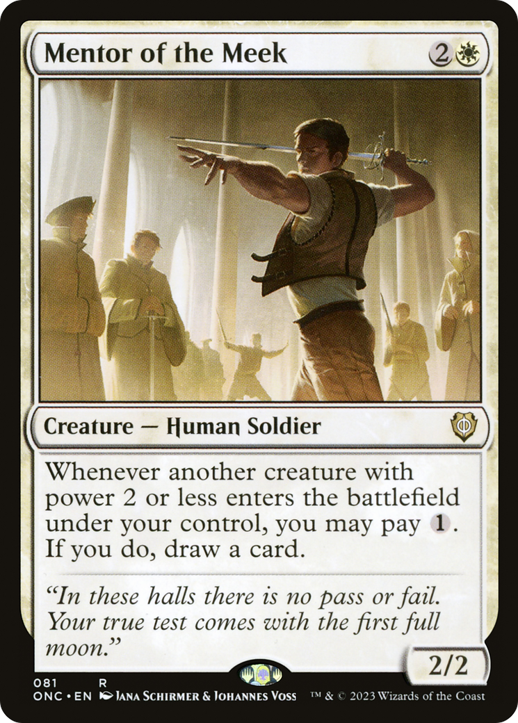 Mentor of the Meek [Phyrexia: All Will Be One Commander] | Good Games Cannington