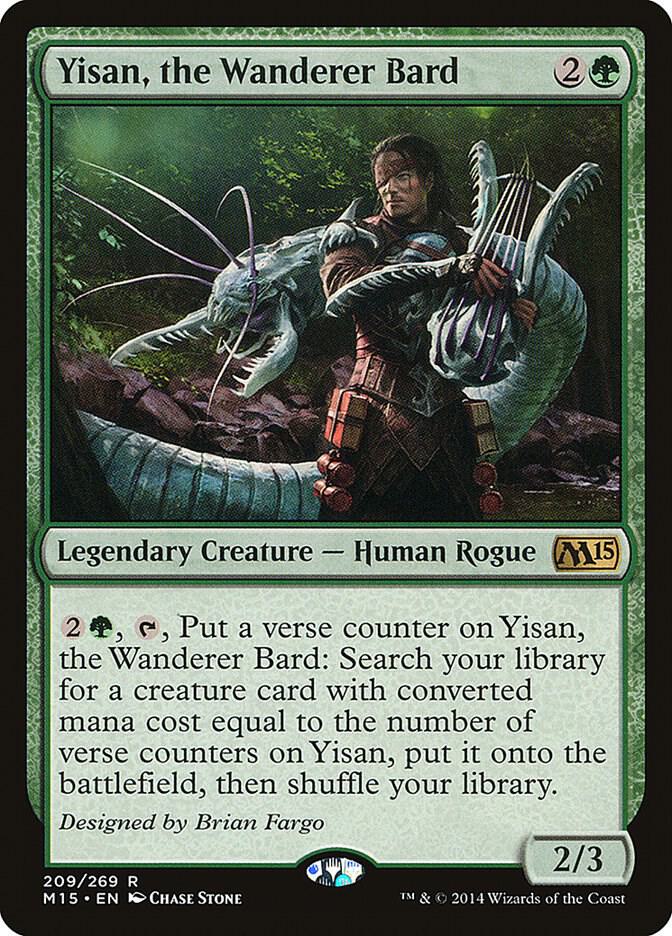 Yisan the Wanderer Bard 209 (Magic 2015 (M15))  | Good Games Cannington