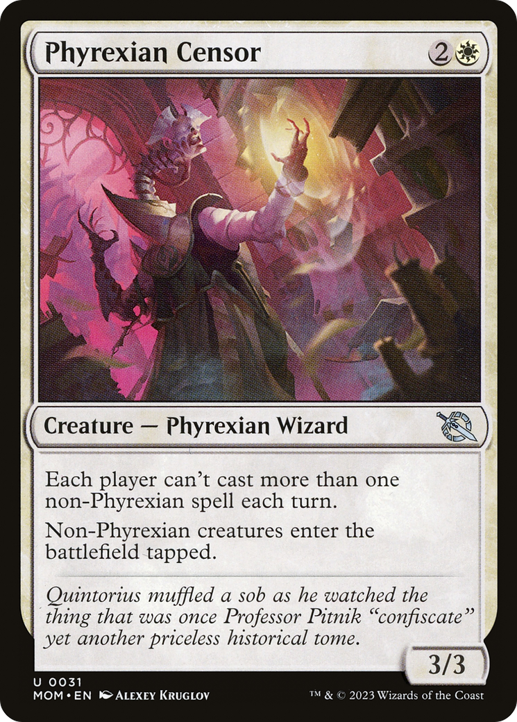 Phyrexian Censor [March of the Machine] | Good Games Cannington