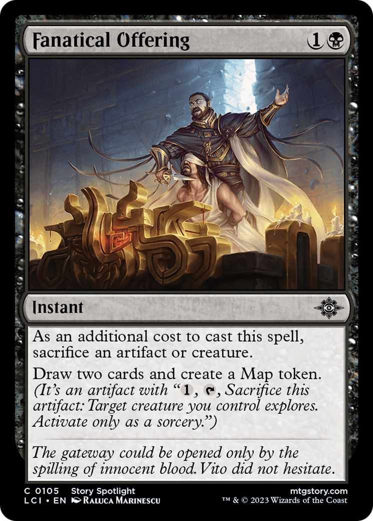 Fanatical Offering [The Lost Caverns of Ixalan] | Good Games Cannington
