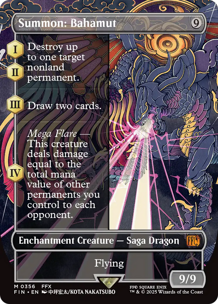 Summon: Bahamut (Borderless) [FINAL FANTASY] | Good Games Cannington