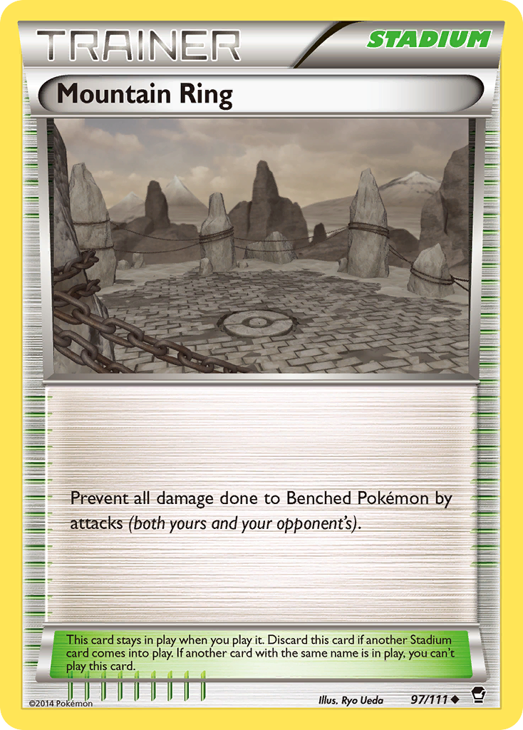Mountain Ring (97/111) [XY: Furious Fists] | Good Games Cannington