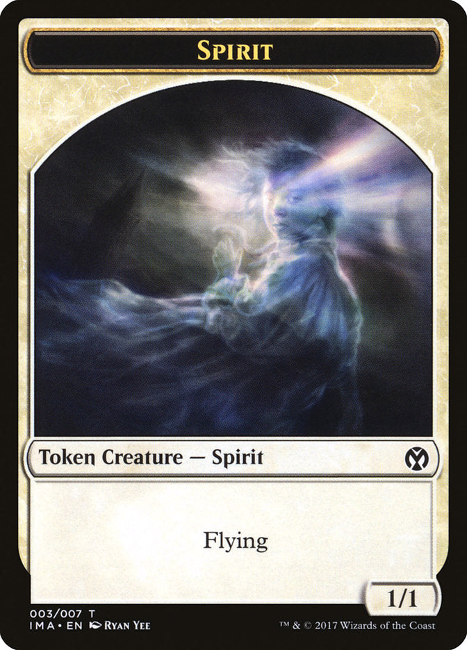 Spirit Token [Iconic Masters Tokens] | Good Games Cannington