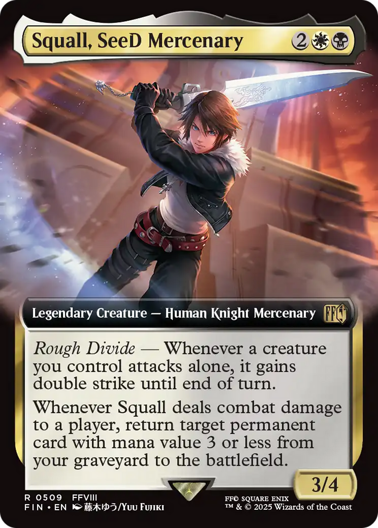 Squall, SeeD Mercenary (Extended Art) [FINAL FANTASY] | Good Games Cannington