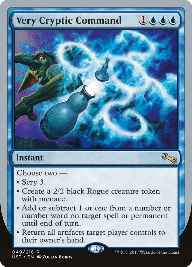 Very Cryptic Command (Scry) [Unstable] | Good Games Cannington