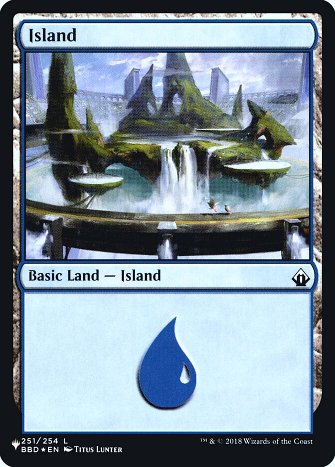 Island (Battlebound) [Secret Lair: Heads I Win, Tails You Lose] | Good Games Cannington