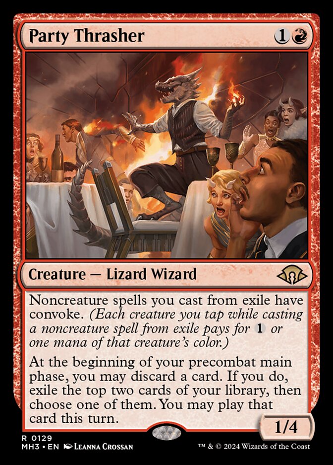 Party Thrasher 129 (Modern Horizons 3)  | Good Games Cannington